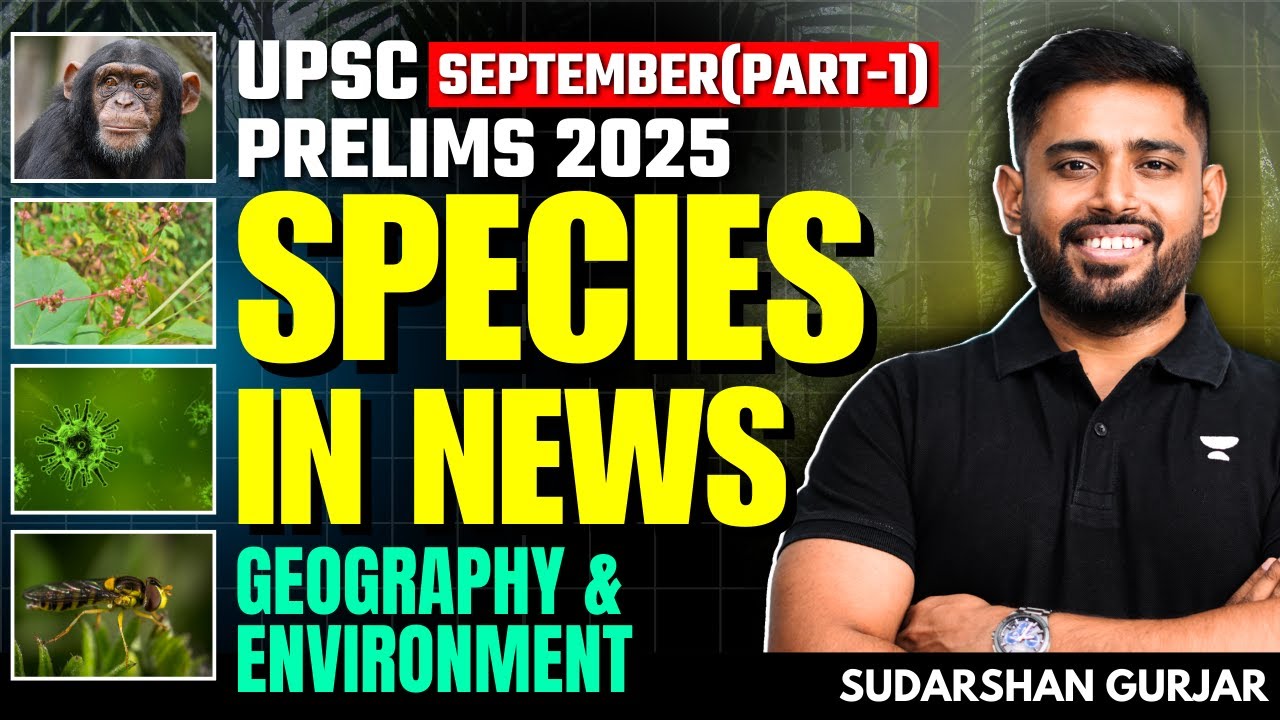 Species in News | Environment & Ecology Current Affairs for UPSC IAS Exam in News