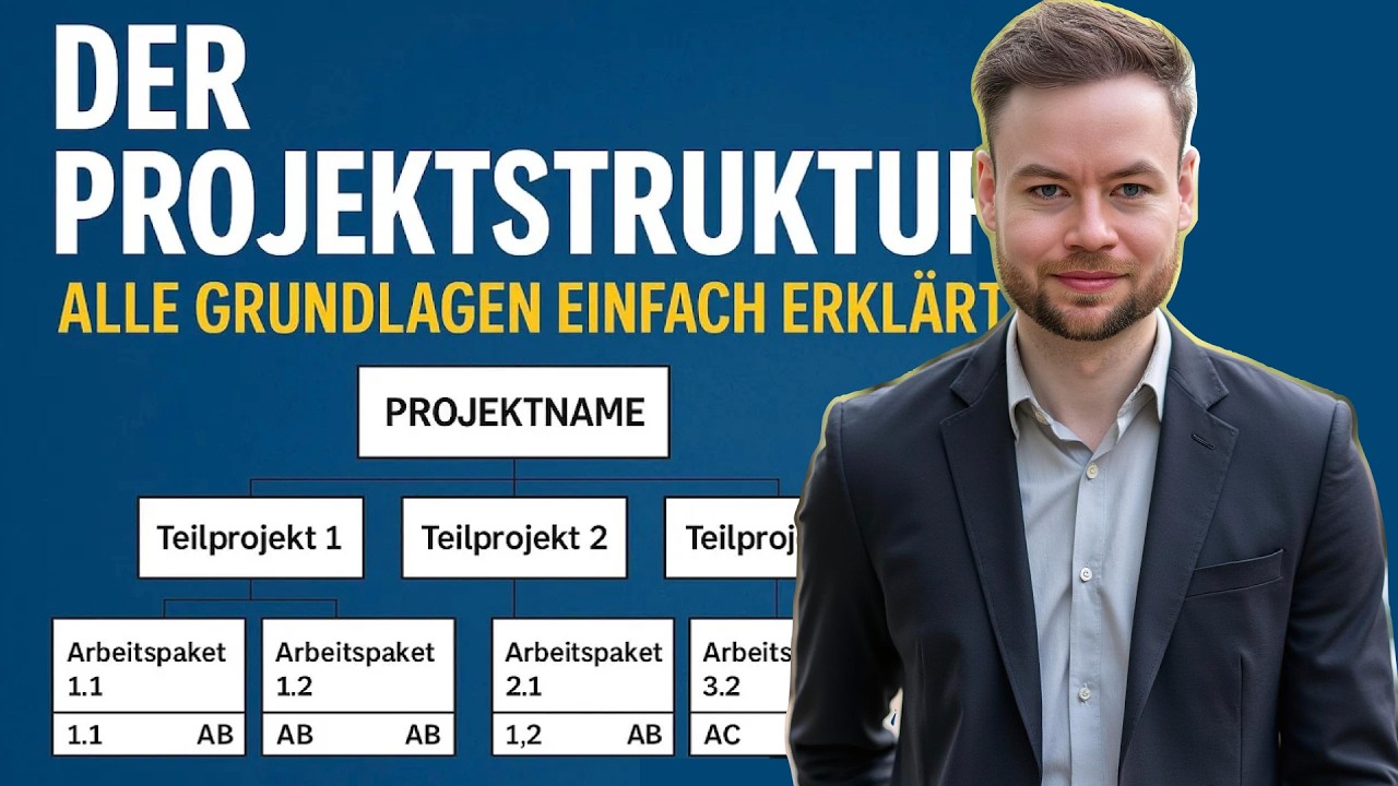 Projektstrukturplan einfach erklärt | So baust du deinen PSP richtig auf!