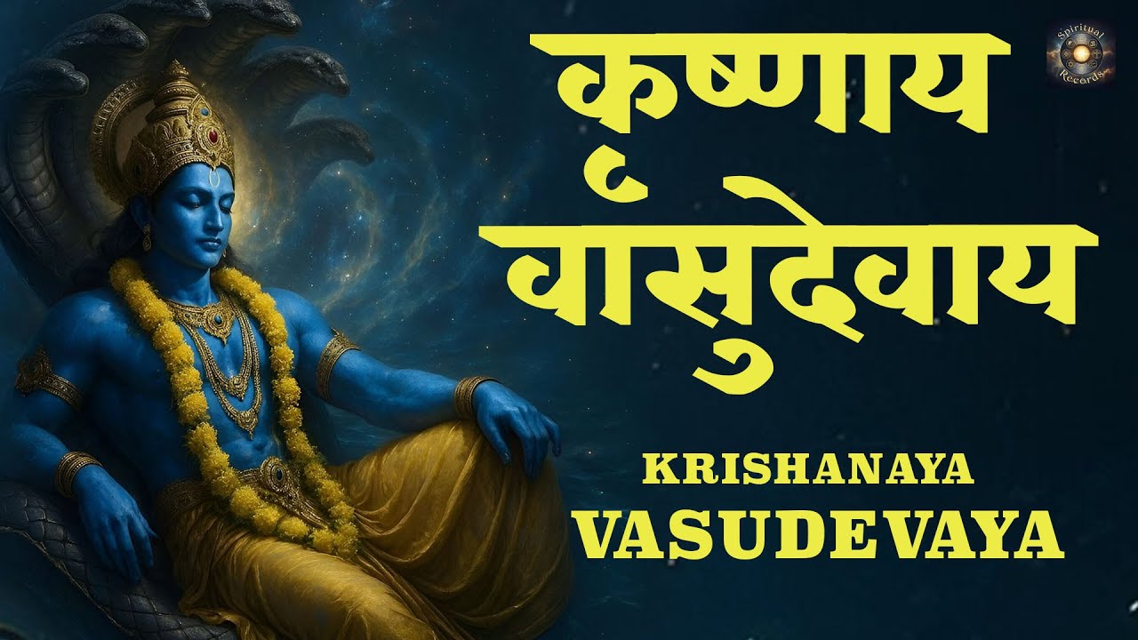 कृष्णाय वासुदेवाय | Om Krishnaya Vasudevaya | Powerful Krishna Mantra for Peace & Problem Solution