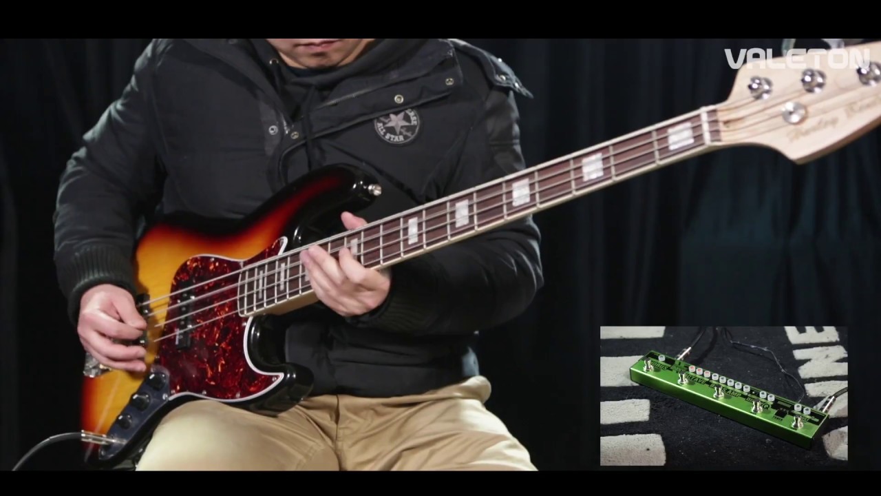 Valeton - Dapper Bass - Bass DI / Effects Strip - Demo