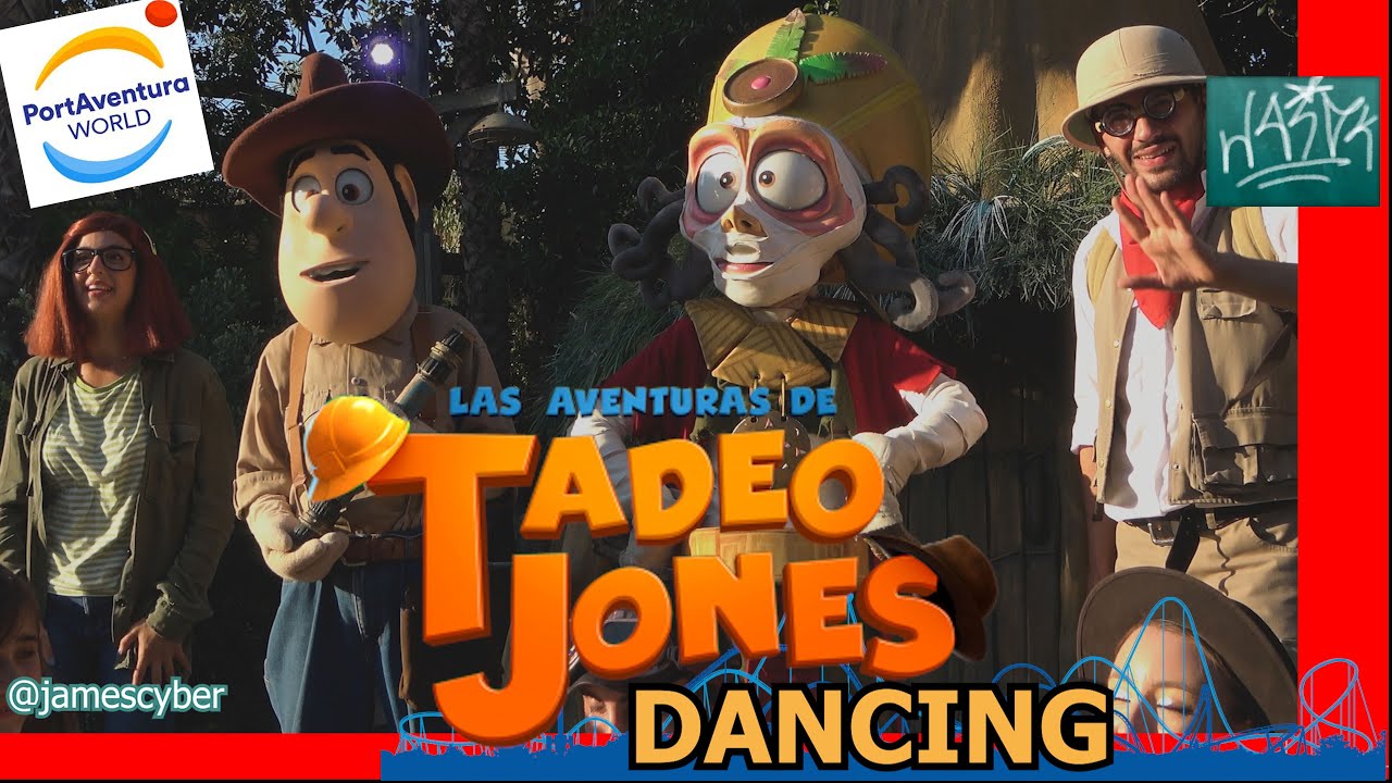 Tadeo Jones & Momia Dancing 2023 - PortAventura World