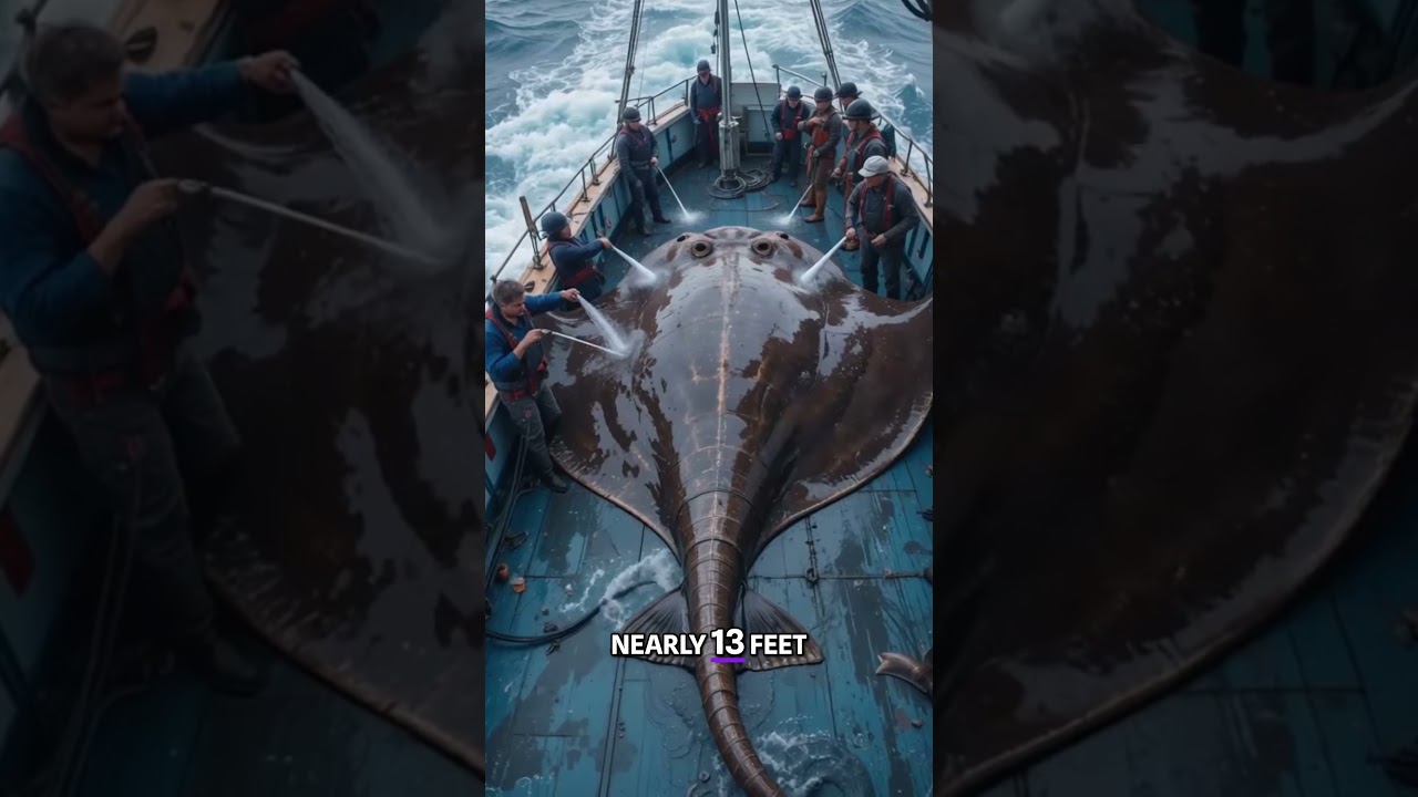 World's Largest Freshwater Fish Ever Caught in Cambodia