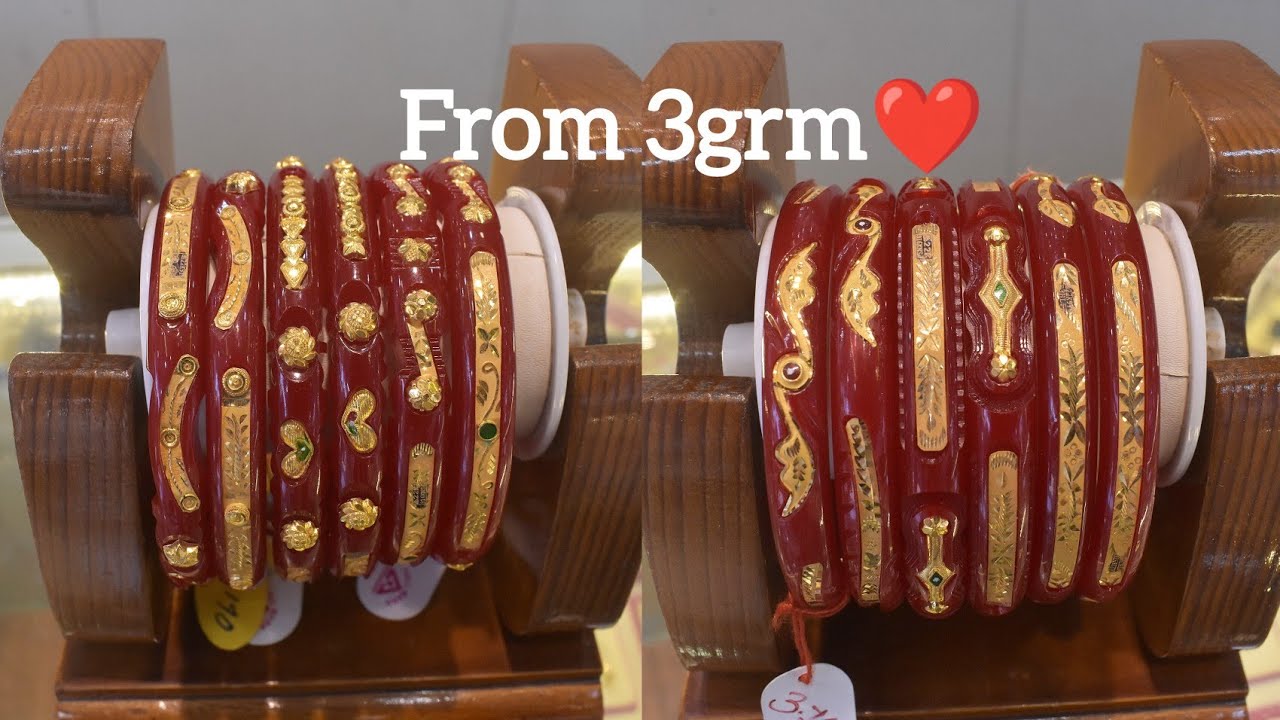 3grm থেকে Gold light Weight pola Collection||Light Weight gold pola badhano Collection2026