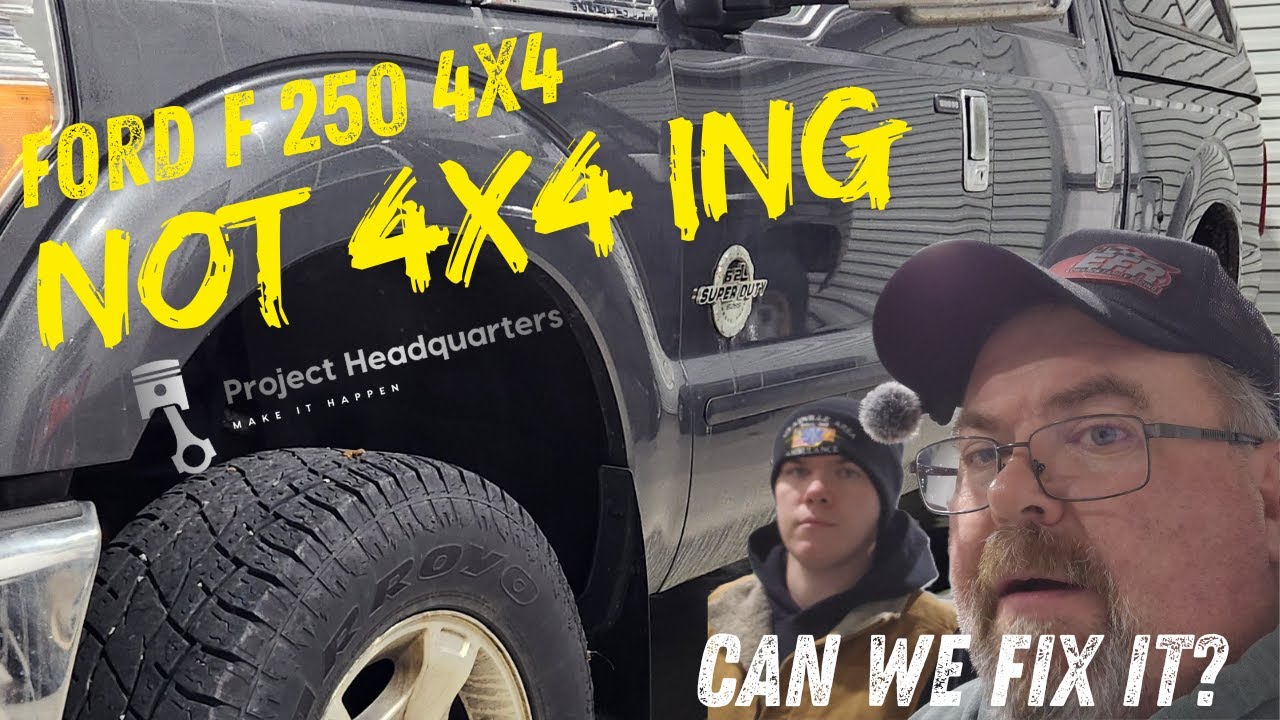 We Fixed My Ford Super Duty's Transfer Case Motor in 1 Hour Here's How