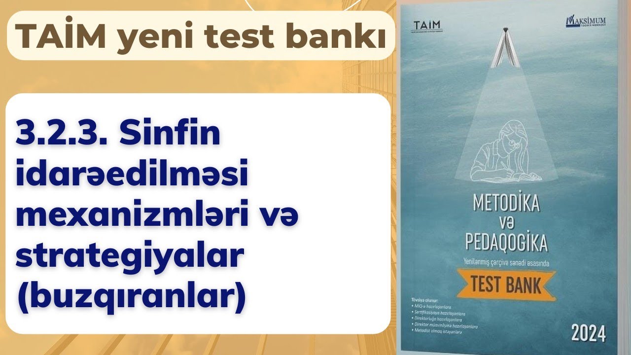 3.2.3. Sinfin idarəedilməsi mexanizmləri və strategiyalar (buzqıranlar) | Nəsirli Sənan