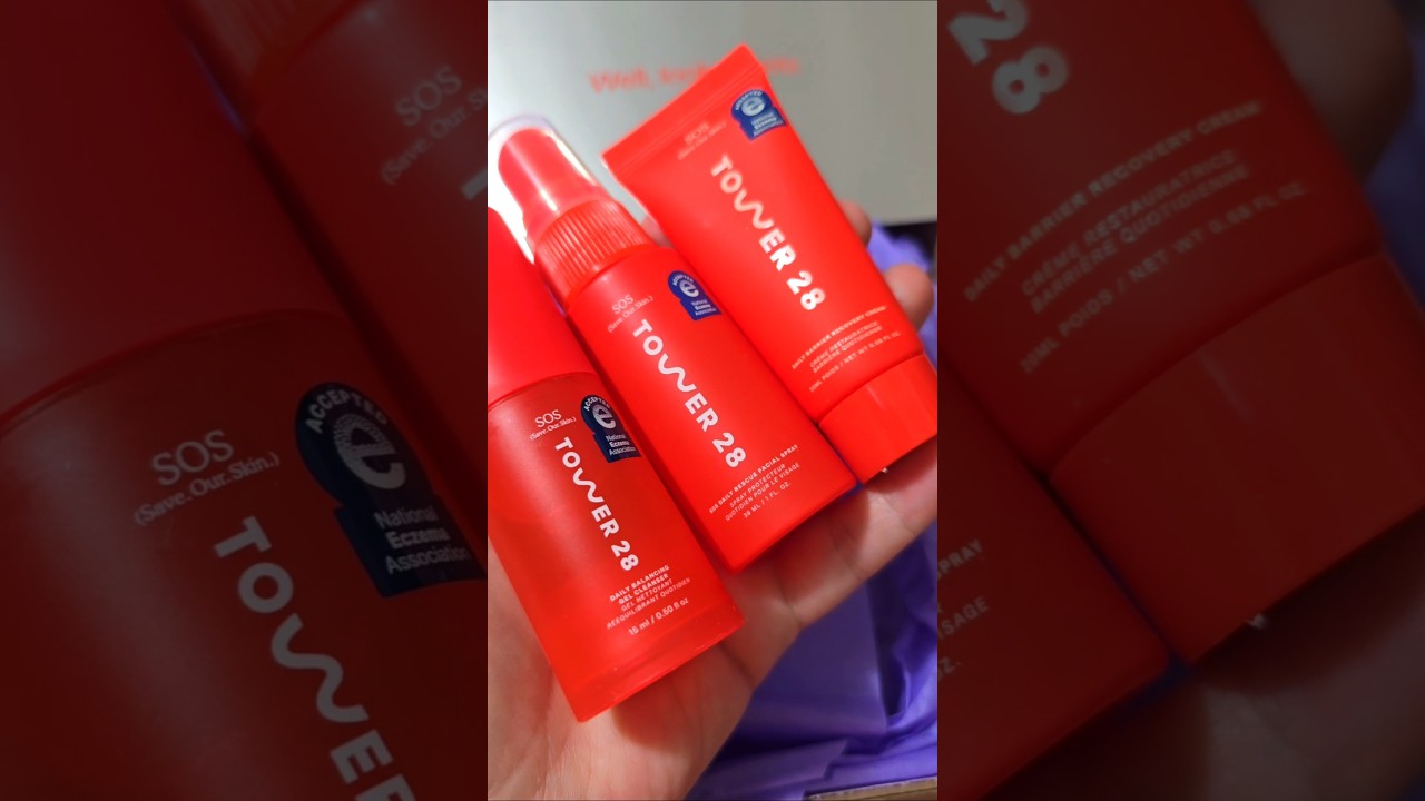 New! Tower 28 Beauty SOS Minis Kit  #tower28beauty #sensitiveskin #skincare