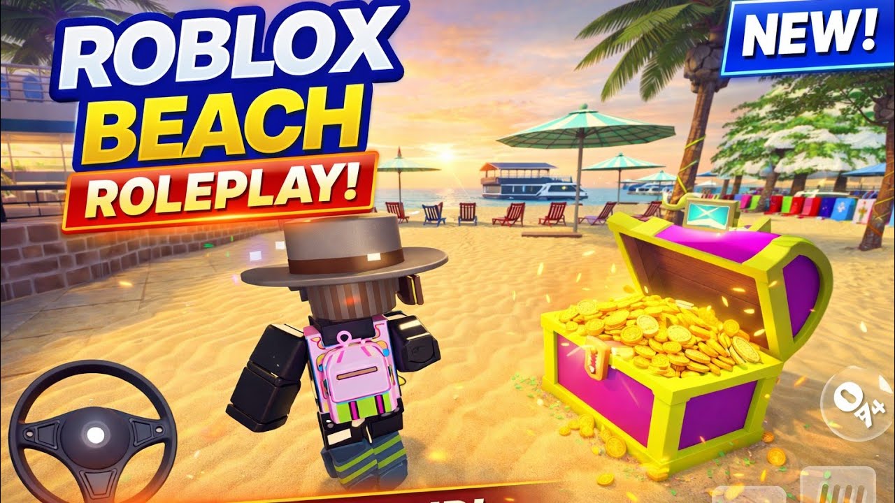ROBLOX Beach Roleplay 🏖️ | Treasure Found 💰😱 NEW Update!