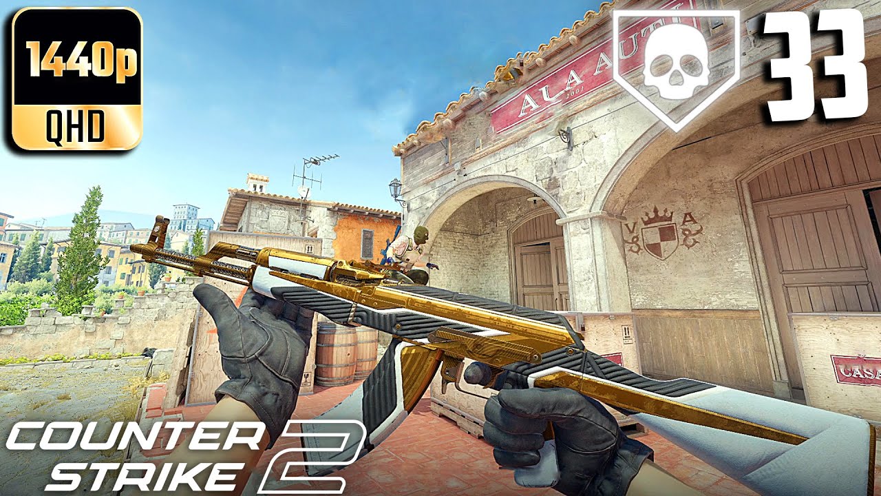 CS2- 33 Kills On Inferno Competitive Full Gameplay #103! (No Commentary)