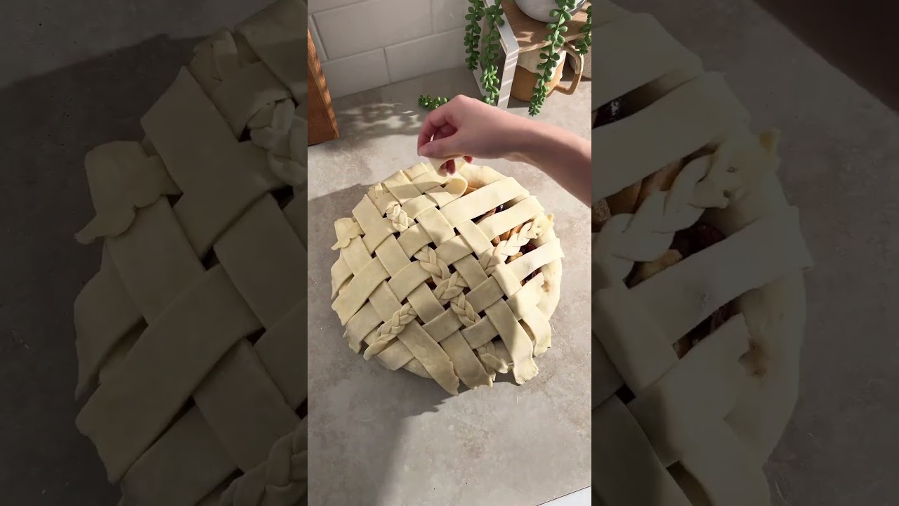 satisfying pie lattice 🥧