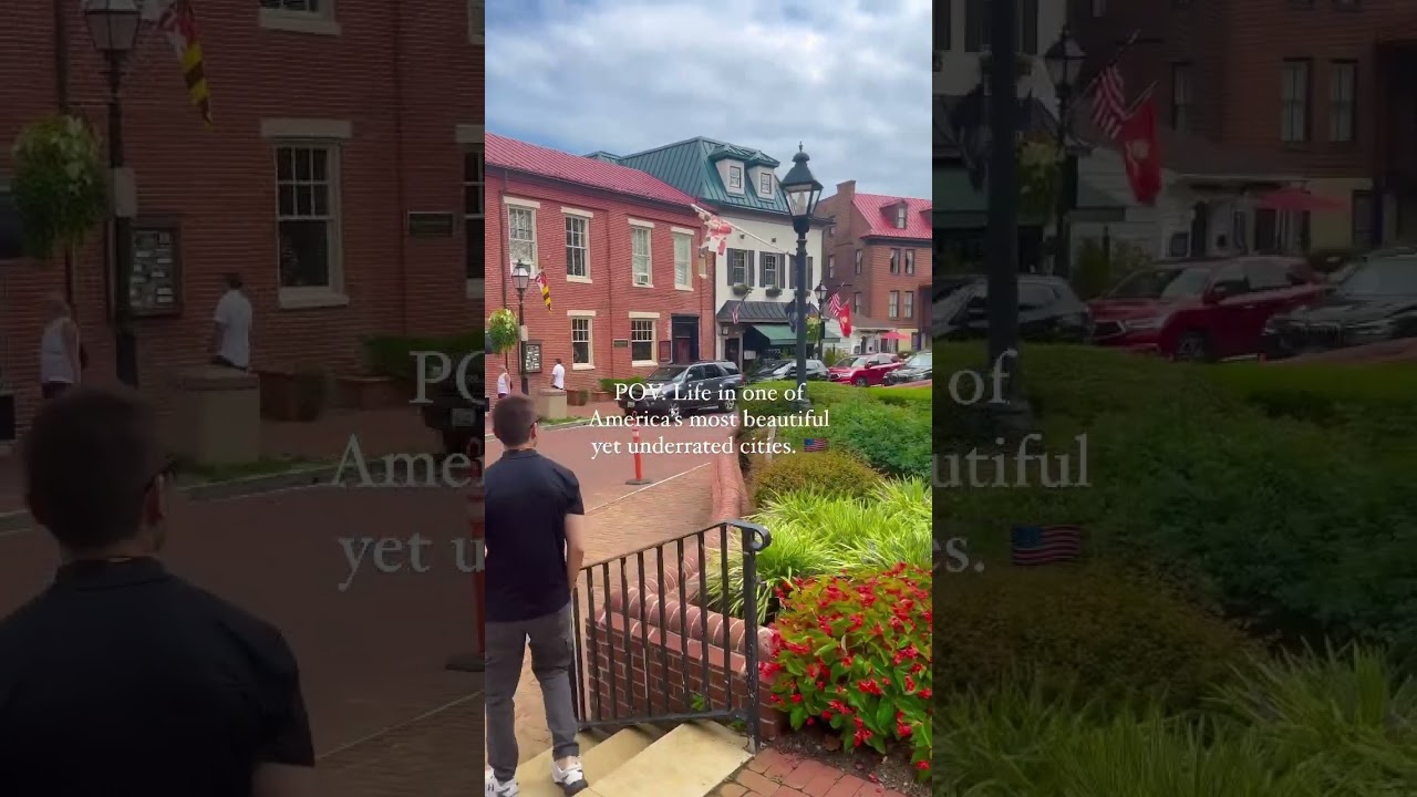 Annapolis Maryland! Is it an underrated US city? #annapolismd #annapolis #maryland #travel