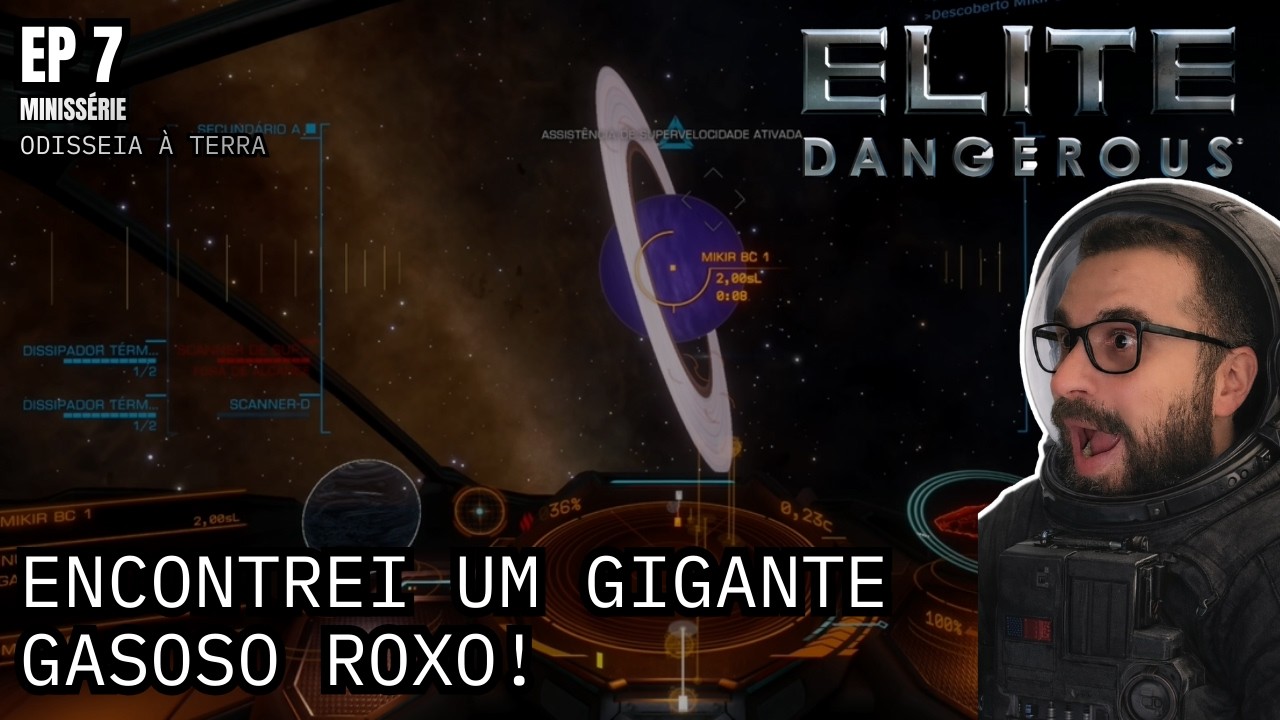 ODISSEIA À TERRA - GIGANTES GASOSOS, PROCURANDO EXOBIOLOGIA - ELITE DANGEROUS