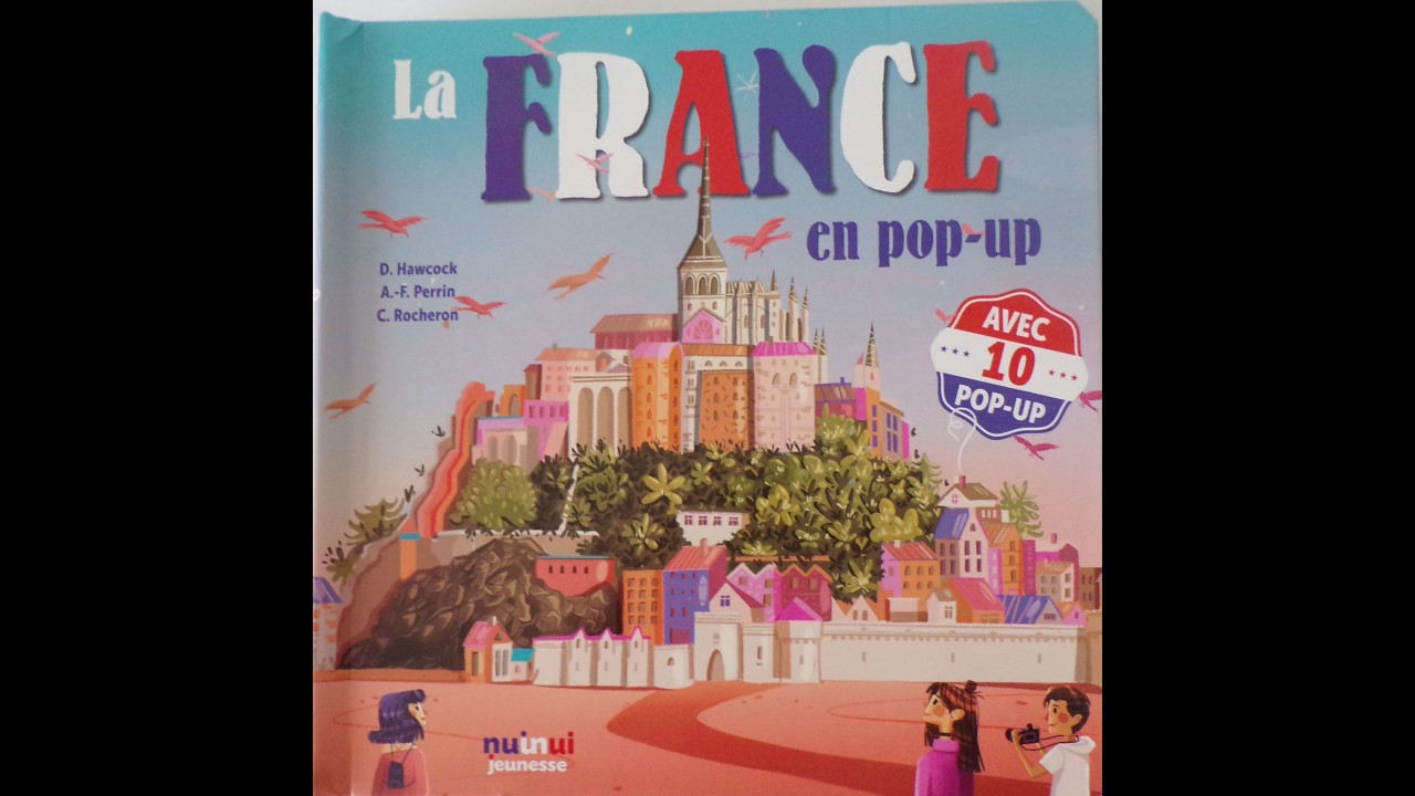 La FRANCE en pop-up   présenté par Pop-Up-Féerie