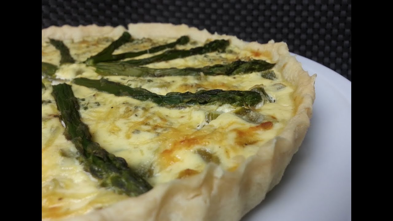 HOW TO MAKE AN ASPARAGUS TART (Vegetarian Recipe)