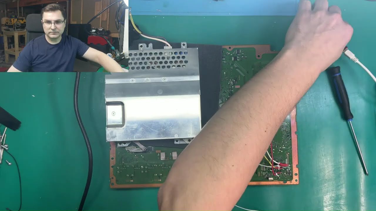 PS3 FAT CECHA01 diagnose and cleaning