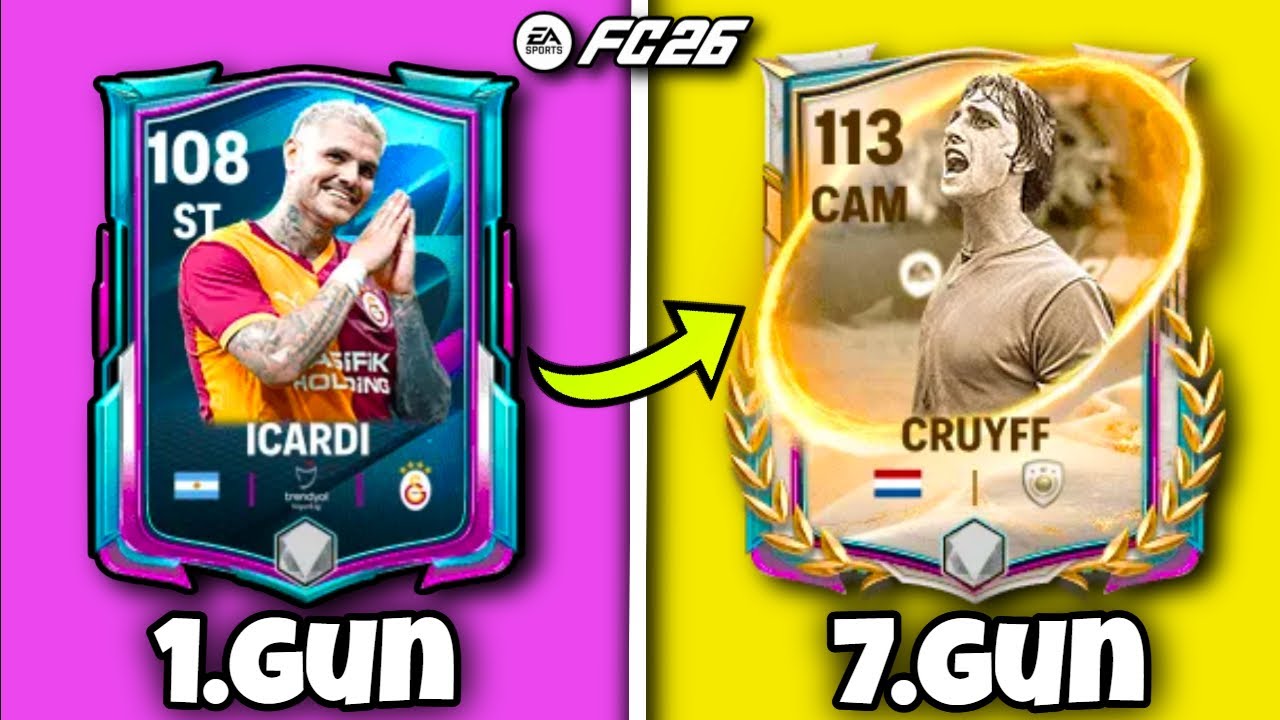 1 HAFTA SIFIRDAN FC 26 Mobile Oynadım (Tarihin en garip dizilişi)