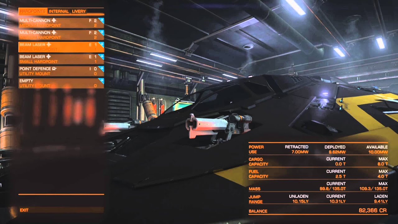 Pixel Bandits Walkthrough - Elite Dangerous #5 (Ships and Outfitting for your Profession.)