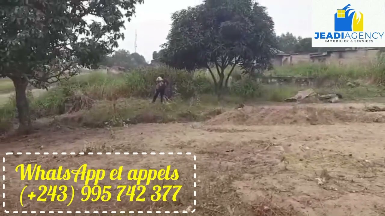 MONT NGAFULA MITENDI: VENTE D'UN TERRAIN DE 33/40 m SUR LA ROUTE MATADI A 100.000$ A DOSCUTER