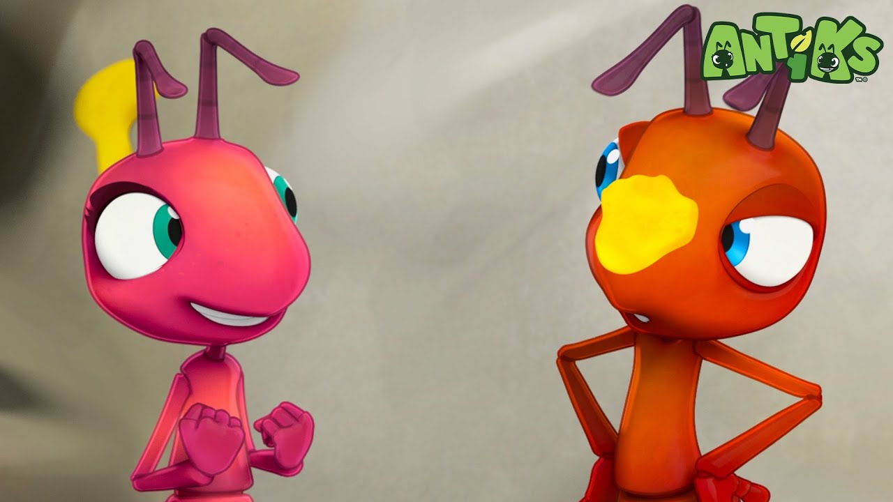 Food Fight! | 1 Hour of Antiks🐜 | Funny Adventure Cartoons for Kids | Be Brave!