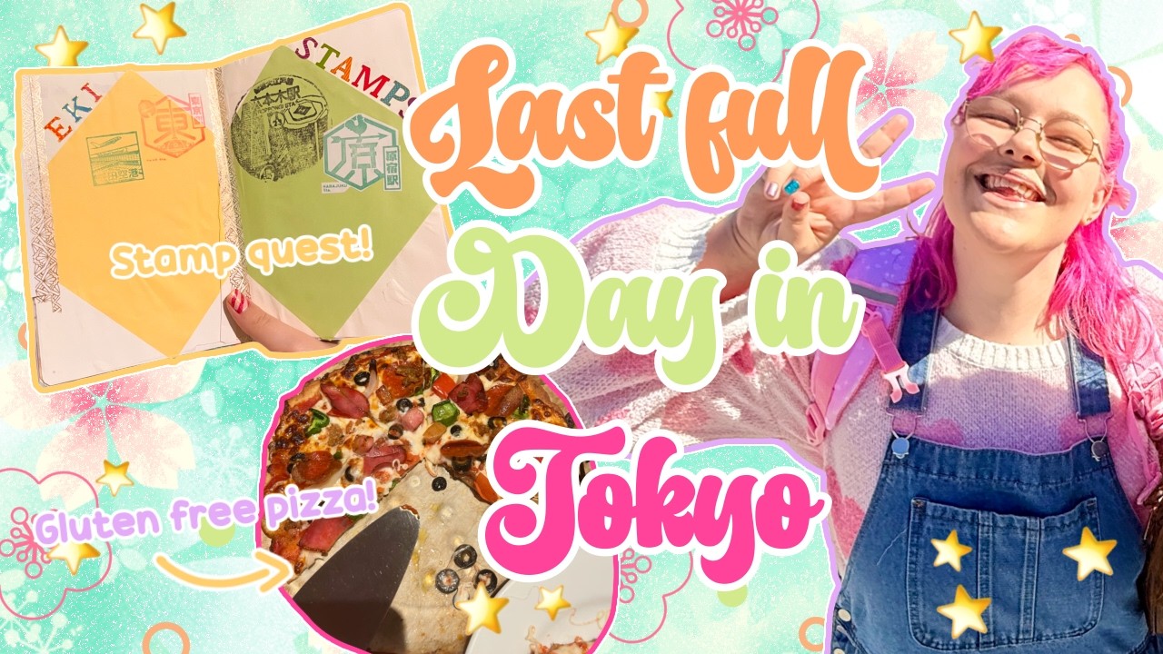 ⭐️ 🍣 FAREWELL TOKYO ✨ japan vlog 5 🍣⭐️