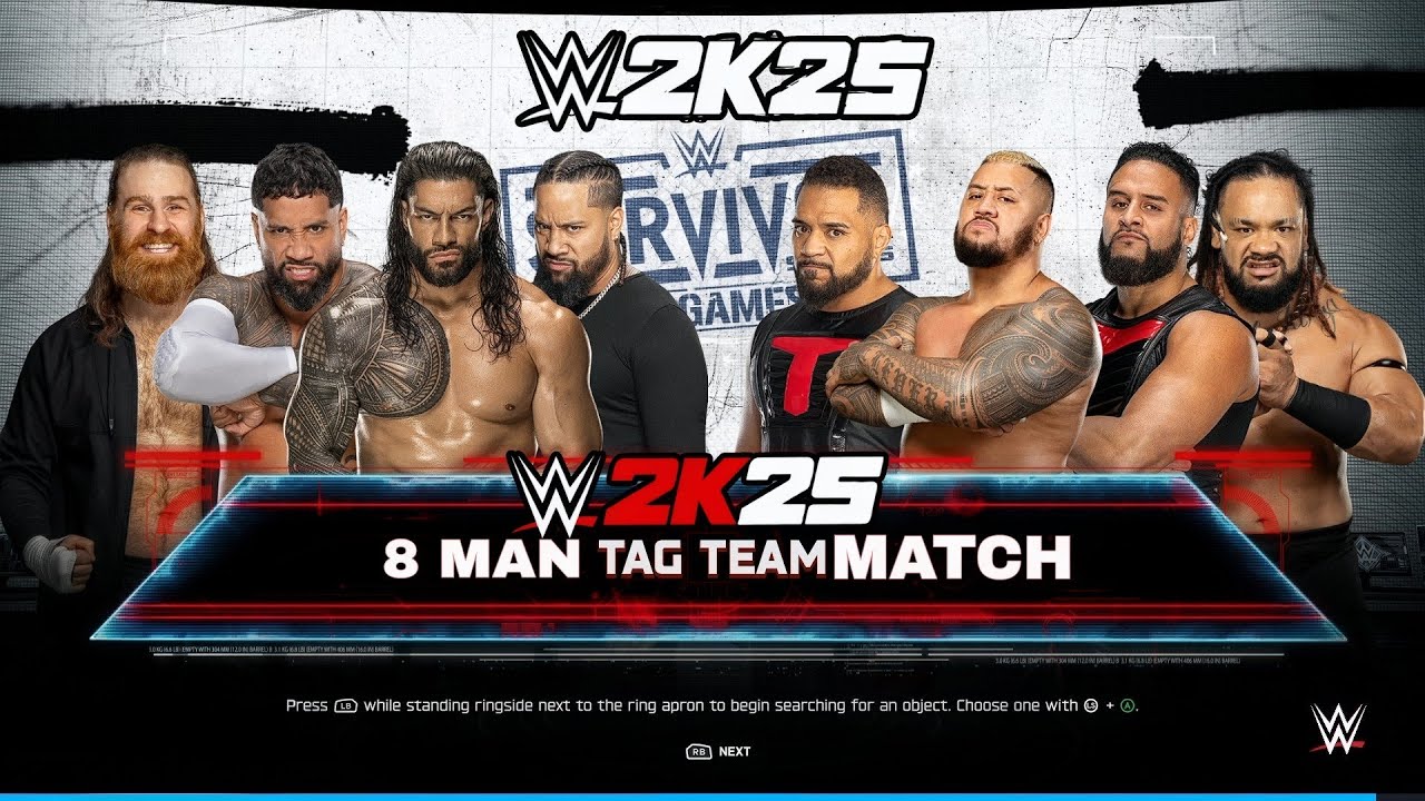 WWE 2K25: OG bloodline vs New bloodline tag team match WWE 2K25 gameplay.#gameplay #wwe2k25#gaming