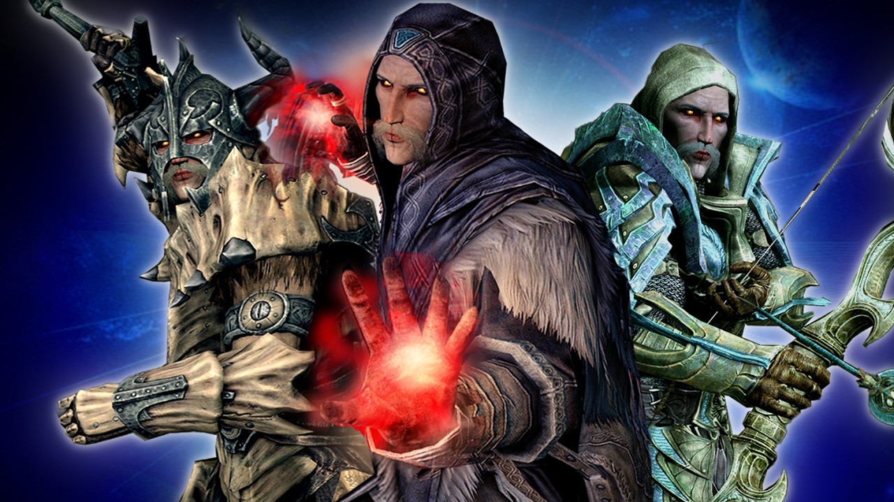 Мой оптимизированный запуск Skyrim после 10000 часов..