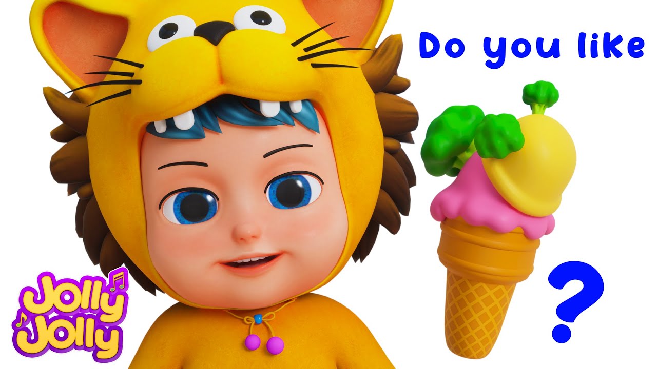 🍦🥦Любишь ли ты мороженое с брокколи? + Еще - Мороженое | Jolly Jolly - Учись и играй - Детские сти