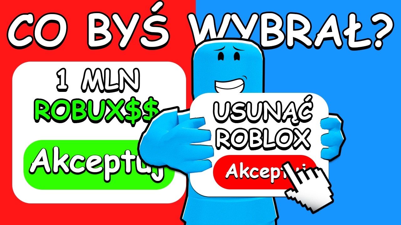 CO BYŚ WYBRAŁ W ROBLOX! 🤔❓