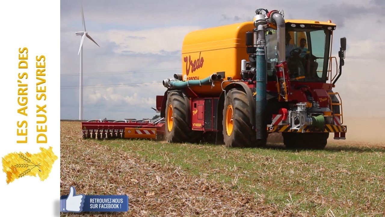 RARE : VREDO VT4556 | DEMO EPANDAGE in FRANCE (ETA Guilloteau)