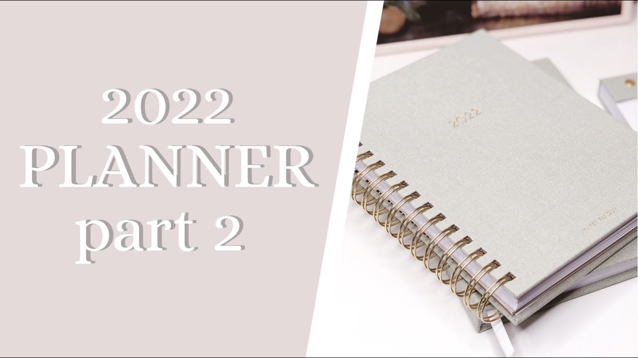2022 PLANNER | PLANNER SET UP | PAPER PANDUH