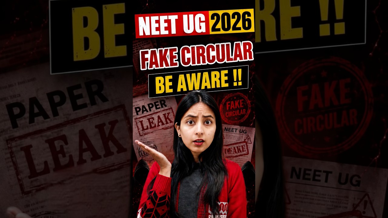 RE-NEET 2026: FAKE CIRCULAR being circulated‼️ #neet2026 #reneet2026 #latestnews #trending #exam #yt