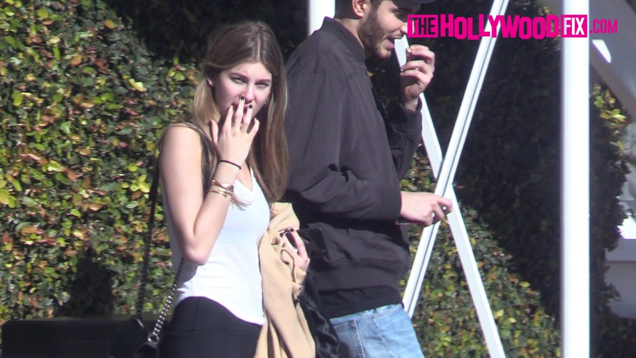 Camila Morrone Has Lunch With Her Boyfriend Fai Kahara At Fred Segal 12.18.16