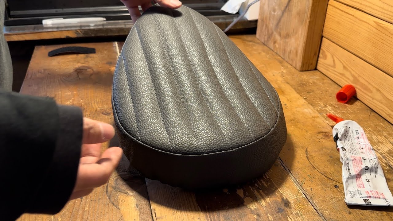 DIY初めてのバイクシート素人自作の全てI made my own motorcycle seat.