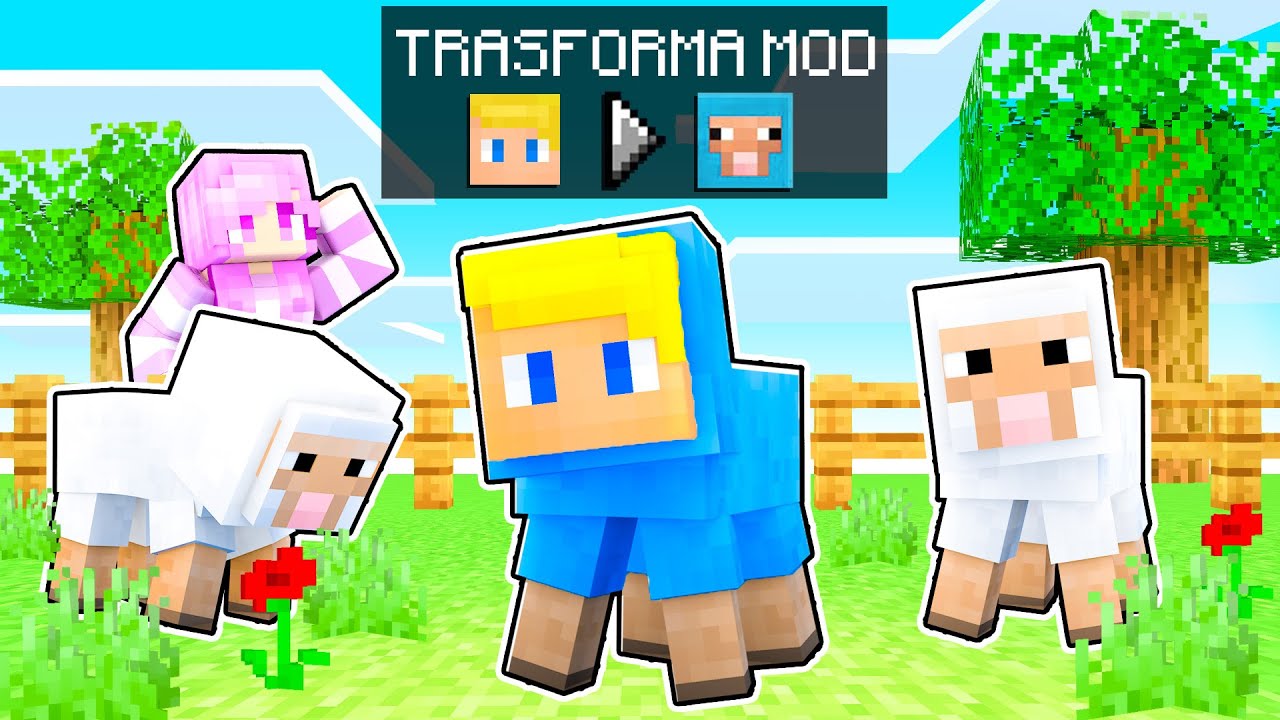 USO La MOD TRASFORMA Per BARARE Su Minecraft!