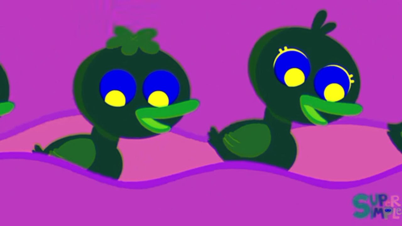 5 Little Ducks Wibble Wobble Scene | Sparta Pitch & Colorful Effects Remix (Parody)