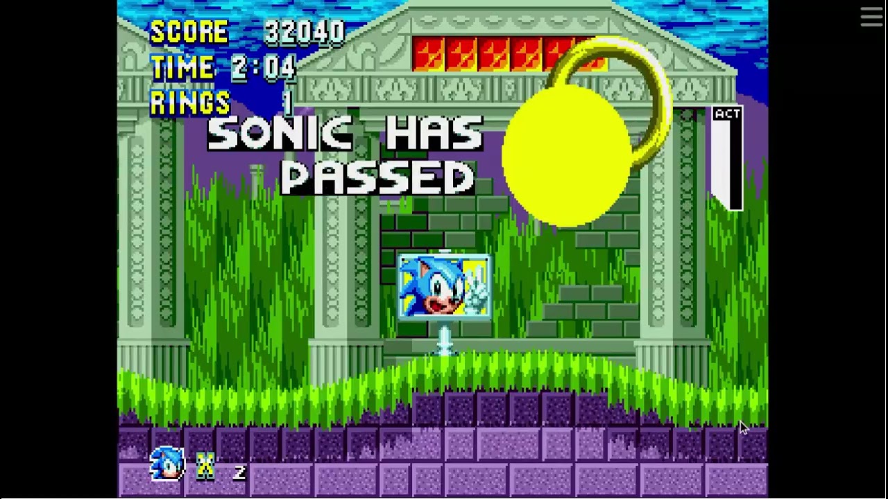 playing random sonic games