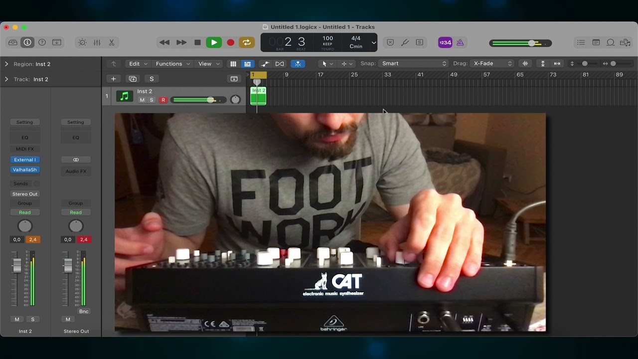 Jamming with Behringer CAT – Dark Ambient | Experimental | Drone