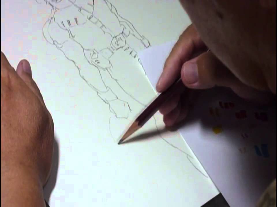 Yoshikazu Yasuhiko draws Char Aznable