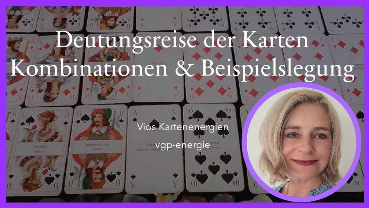 Zum selber Orakeln | Erkl&auml;rung der Skatkarten/Ph&auml;nomenkarten |  Kombinationen &  Beispiel- Legungen