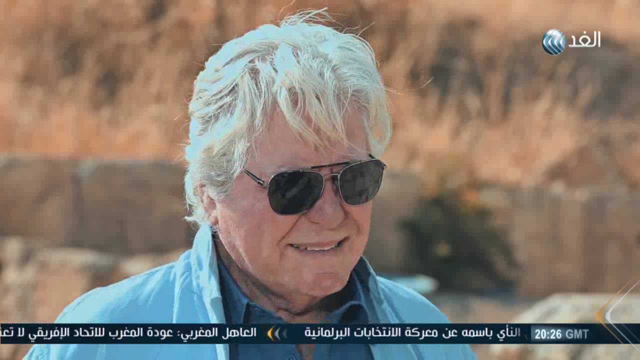 «زمن» حسين فهمي يستعرض 6500 عام من تاريخ مدينة جرش الأردنية
