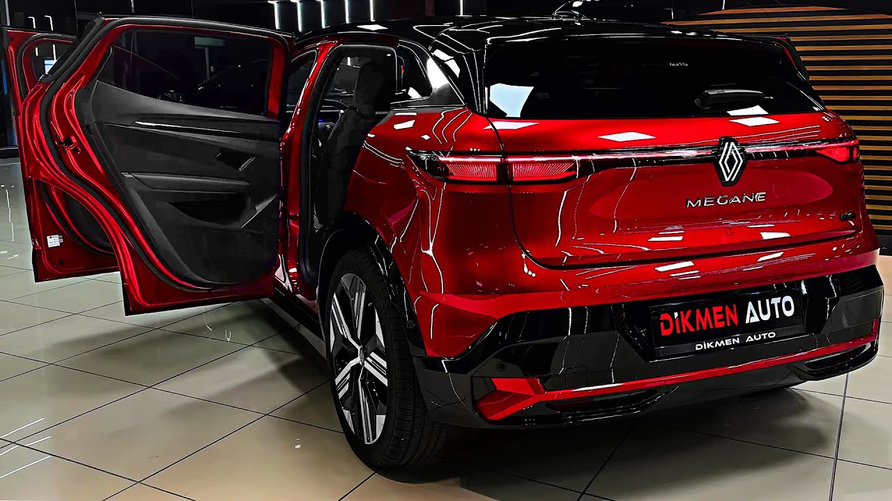 2024 Renault Megane E-Tech - Потрясающий дизайн и качественный интерьер