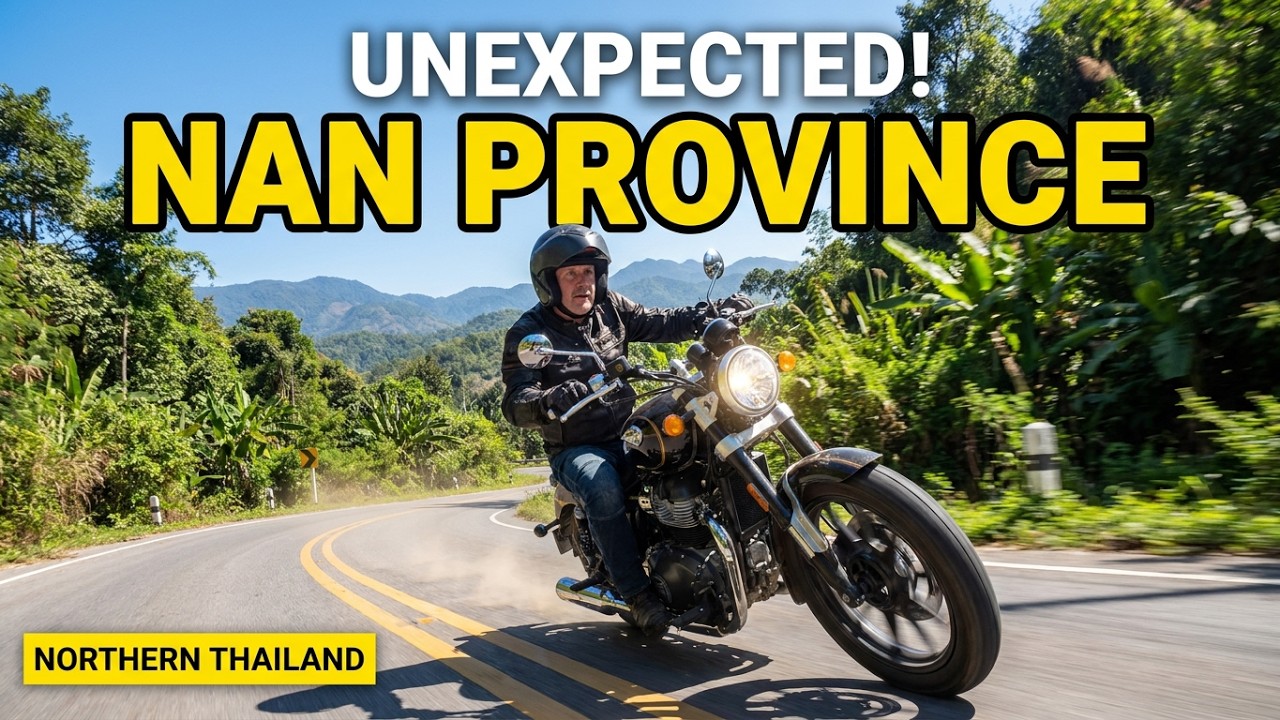 First time riding in Nan Province Thailand | Unexpected moments