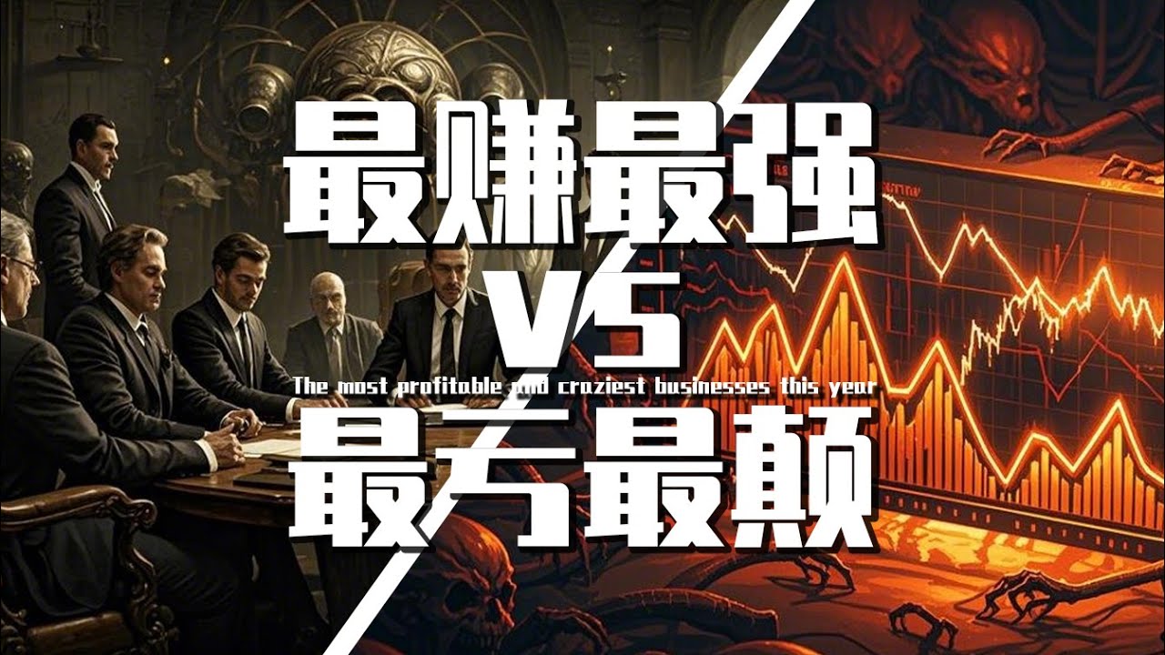 【巫师】中国企业年度盘点，最赚最亏最惨最颠最抽象