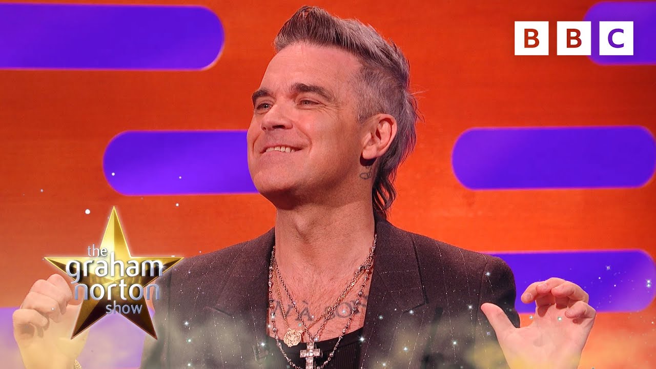 Robbie Williams talks about being at number one for longer than ELVIS | The Graham Norton Show - BBC