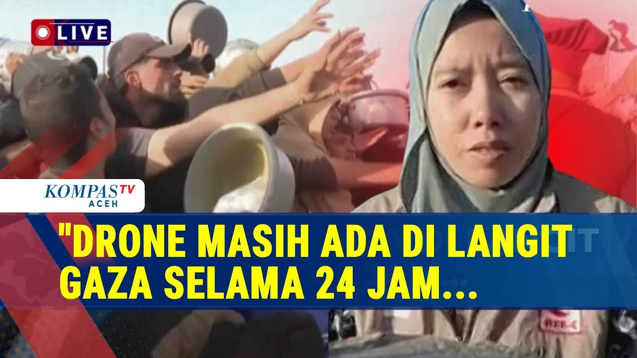 Ramadan Mencekam di Gaza, Relawan MER-C Sebut Drone Terbang Tanpa Henti