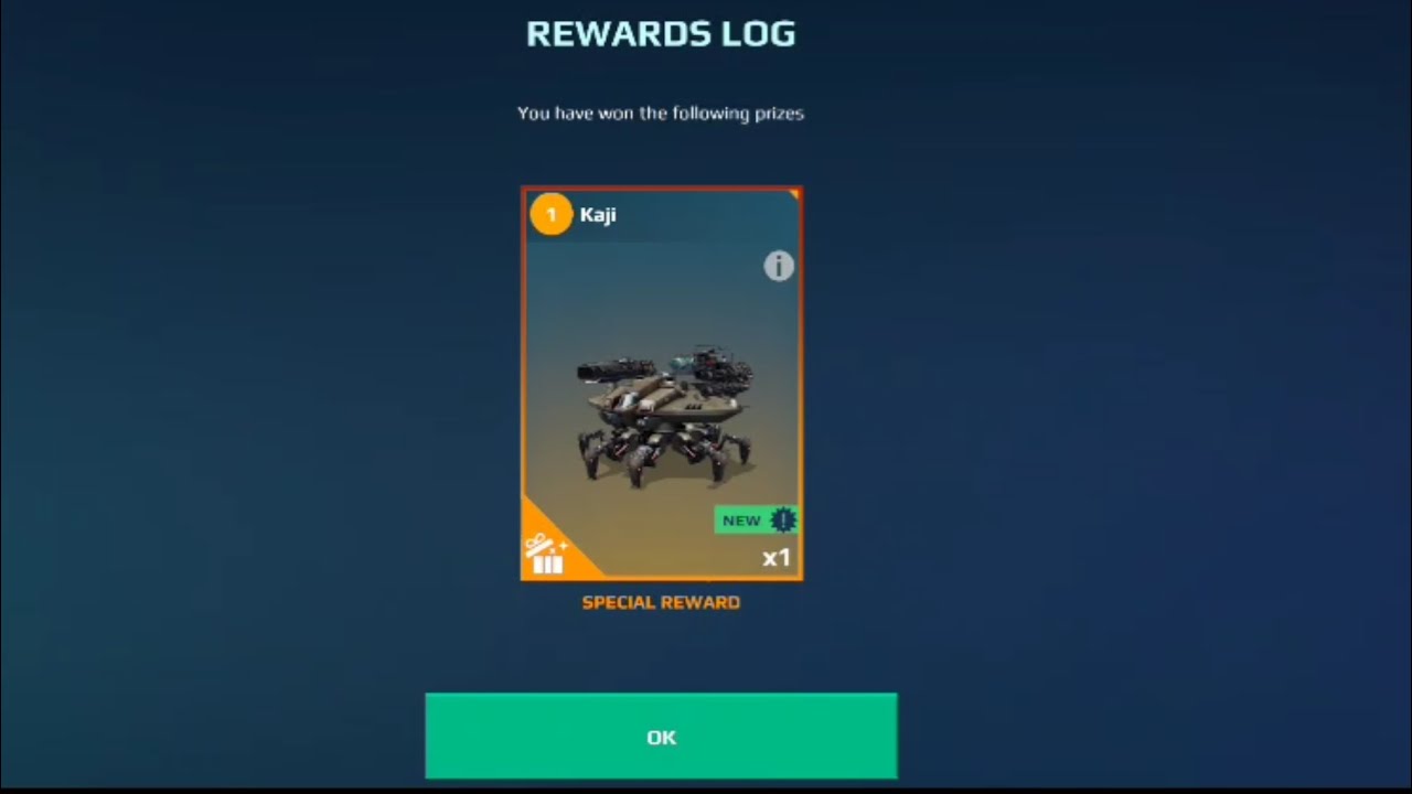 ICARUS CYBER INVASION YOU RECEIVED A REWARD! 🎁 Kaji SPECIAL REWARD 