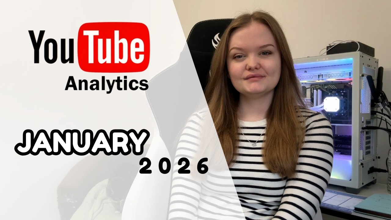 YouTube Analytics with less than 1000 Subscribers - January 2026 #analytics #november #2025