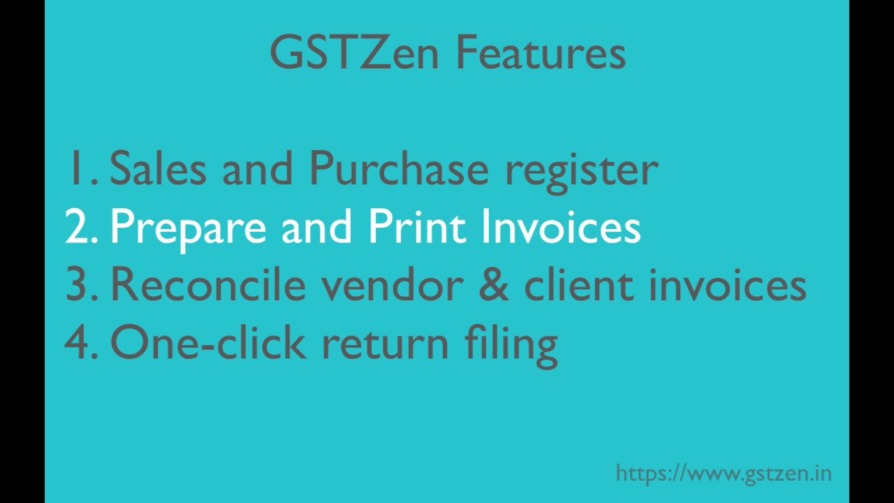 GSTZen - Peaceful GST Compliance