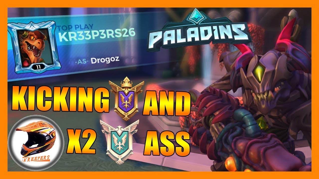 Kicking some GM and Masters Ass with Drogoz - Paladins GWC