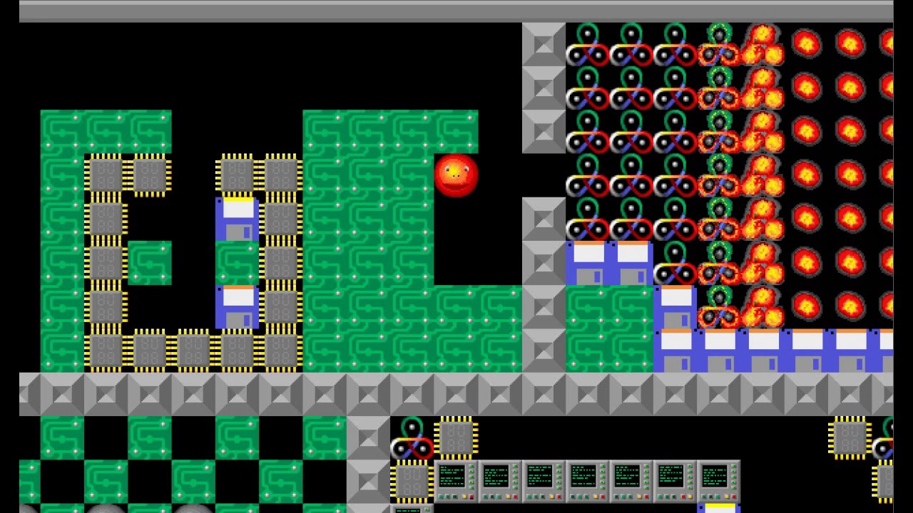 SUPAPLEX   LEVEL 104 - MURPHY ADVENTURES 3