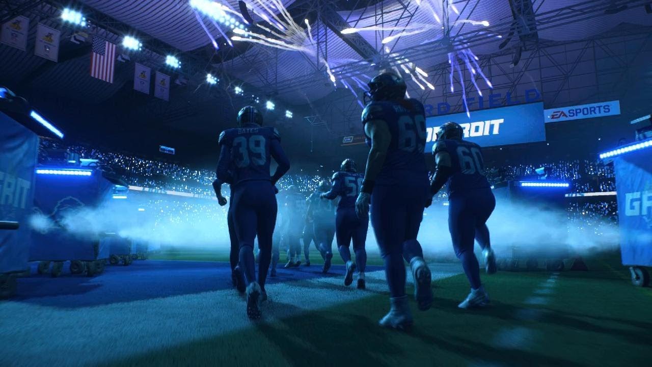 Madden NFL 26 Detroit Lions Ford Field entrance